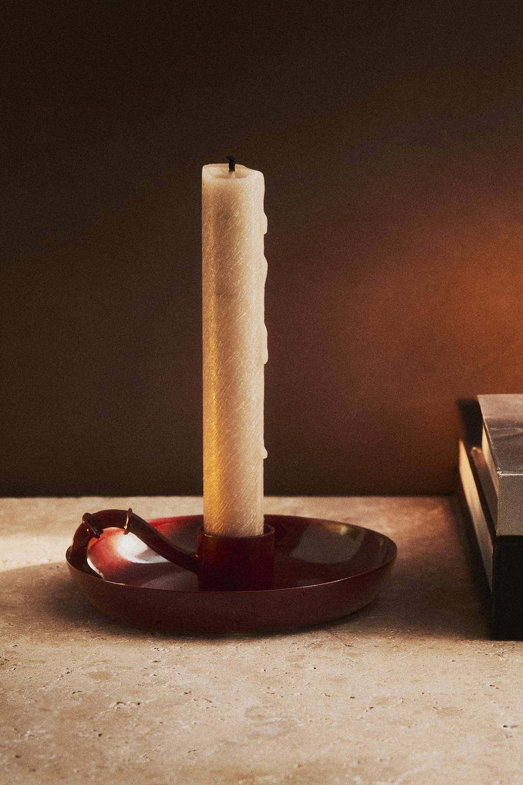 Рождественский подсвечник из металла