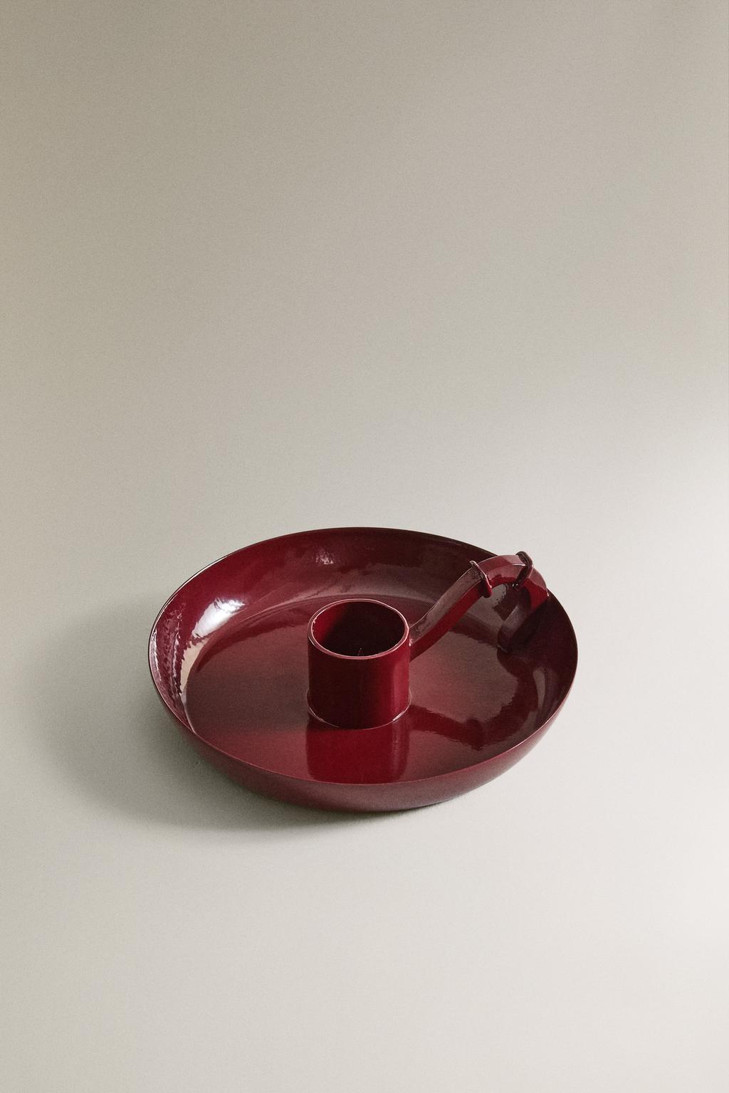 Рождественский подсвечник из металла