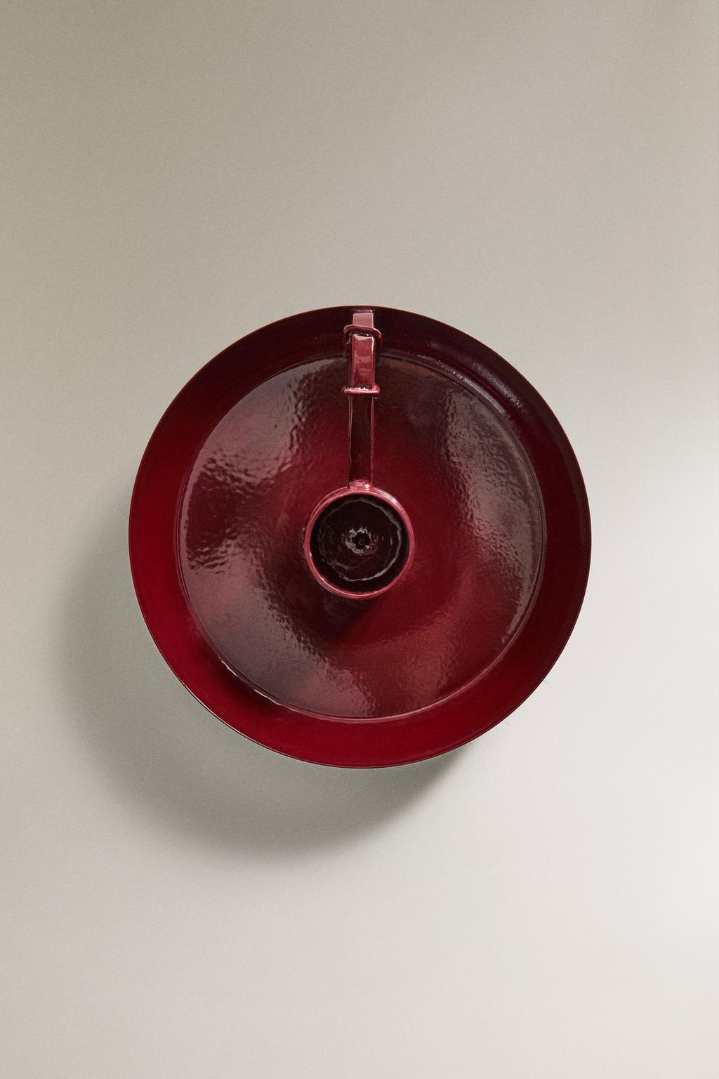 Рождественский подсвечник из металла