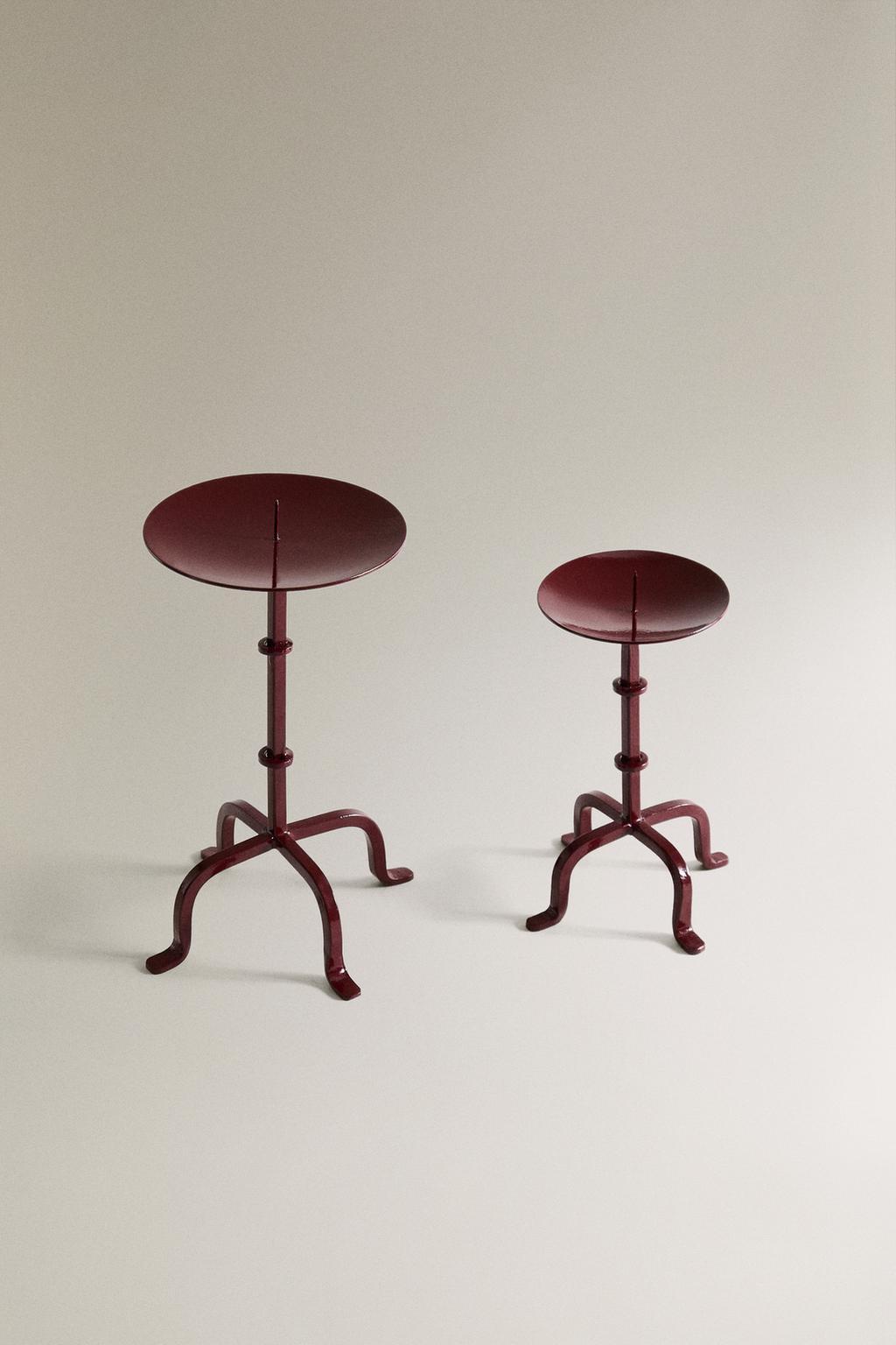 Четырехногий рождественский подсвечник