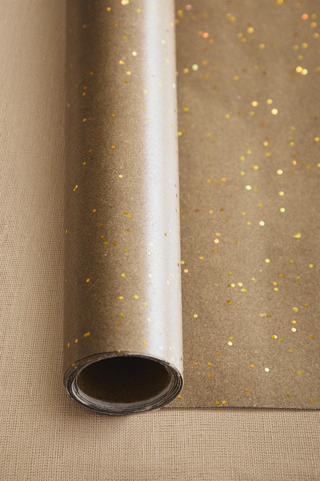 Сверкающая подарочная упаковка для рождественских подарков zara