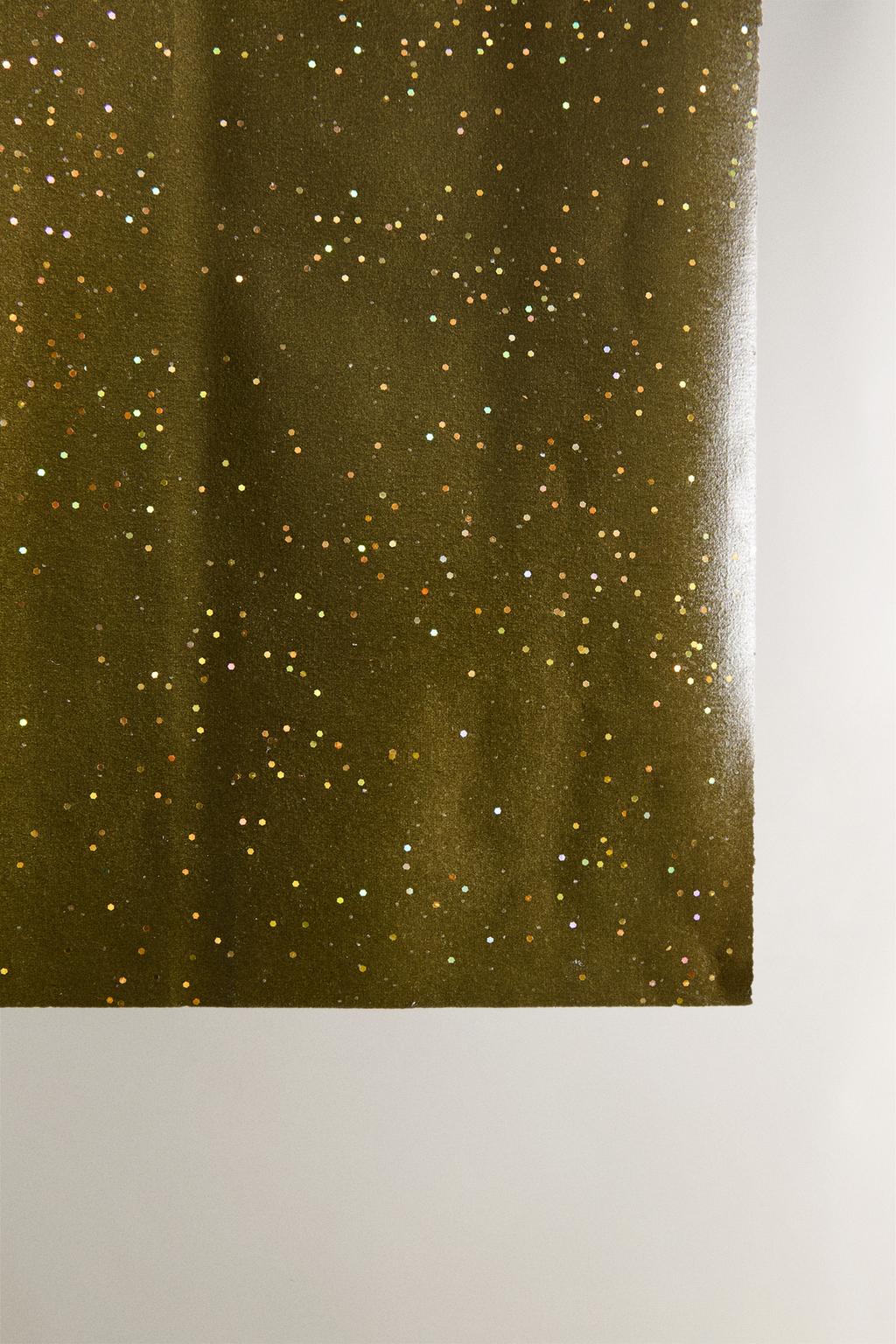 Сверкающая подарочная упаковка для рождественских подарков zara