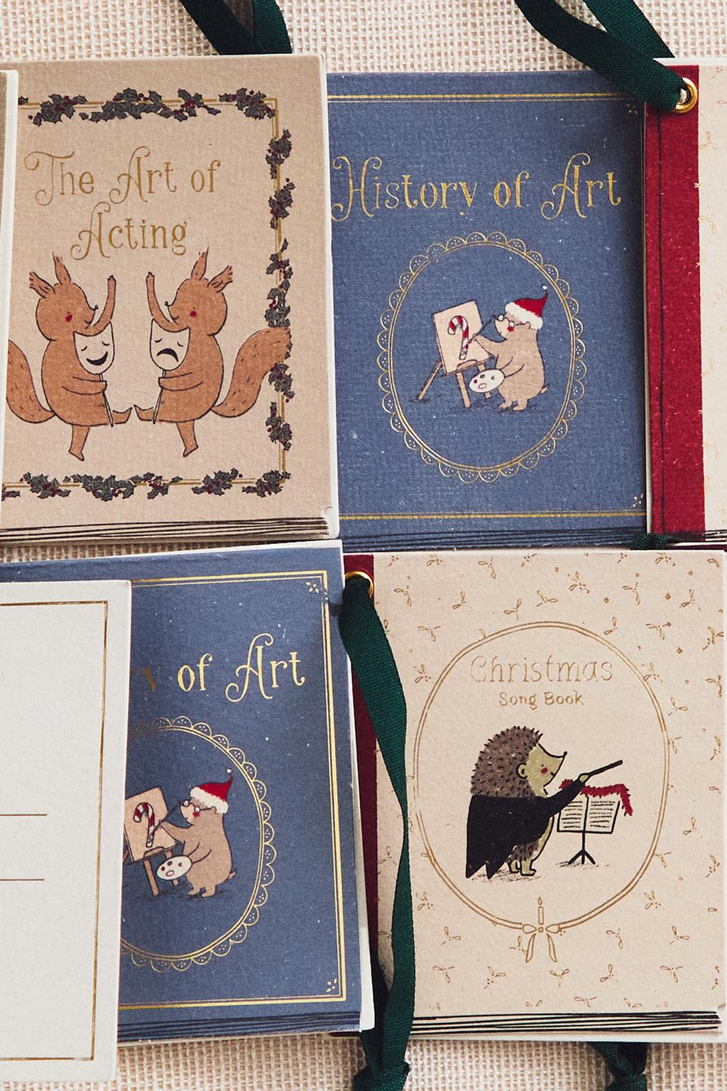 Набор бирок для подарков на рождество (набор из 10 штук)