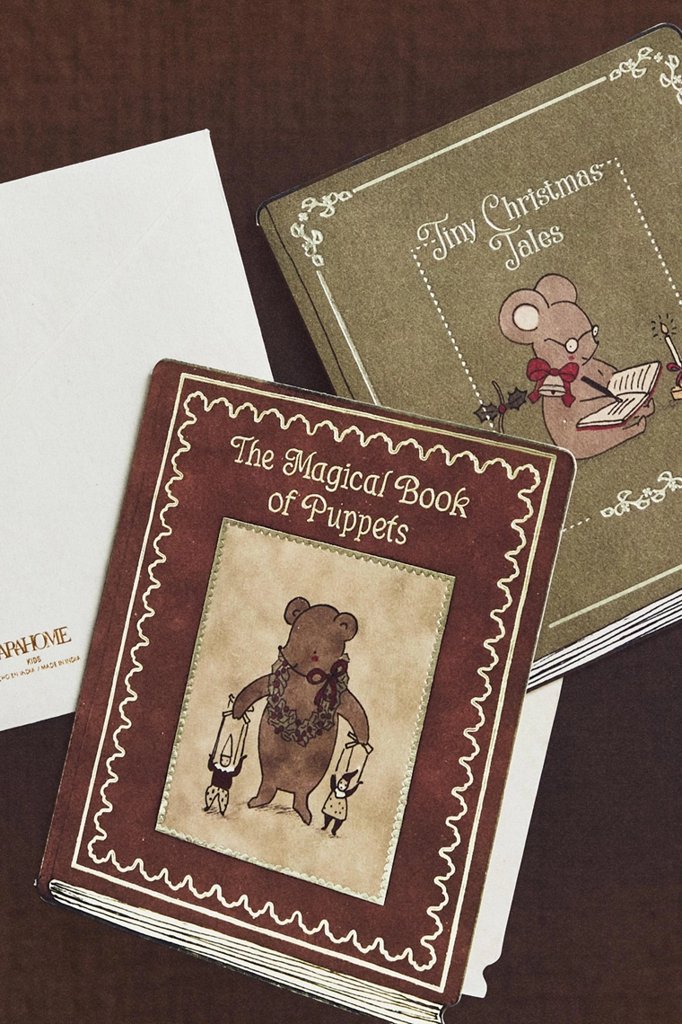 Набор рождественских открыток с животными (набор из 2 шт.)