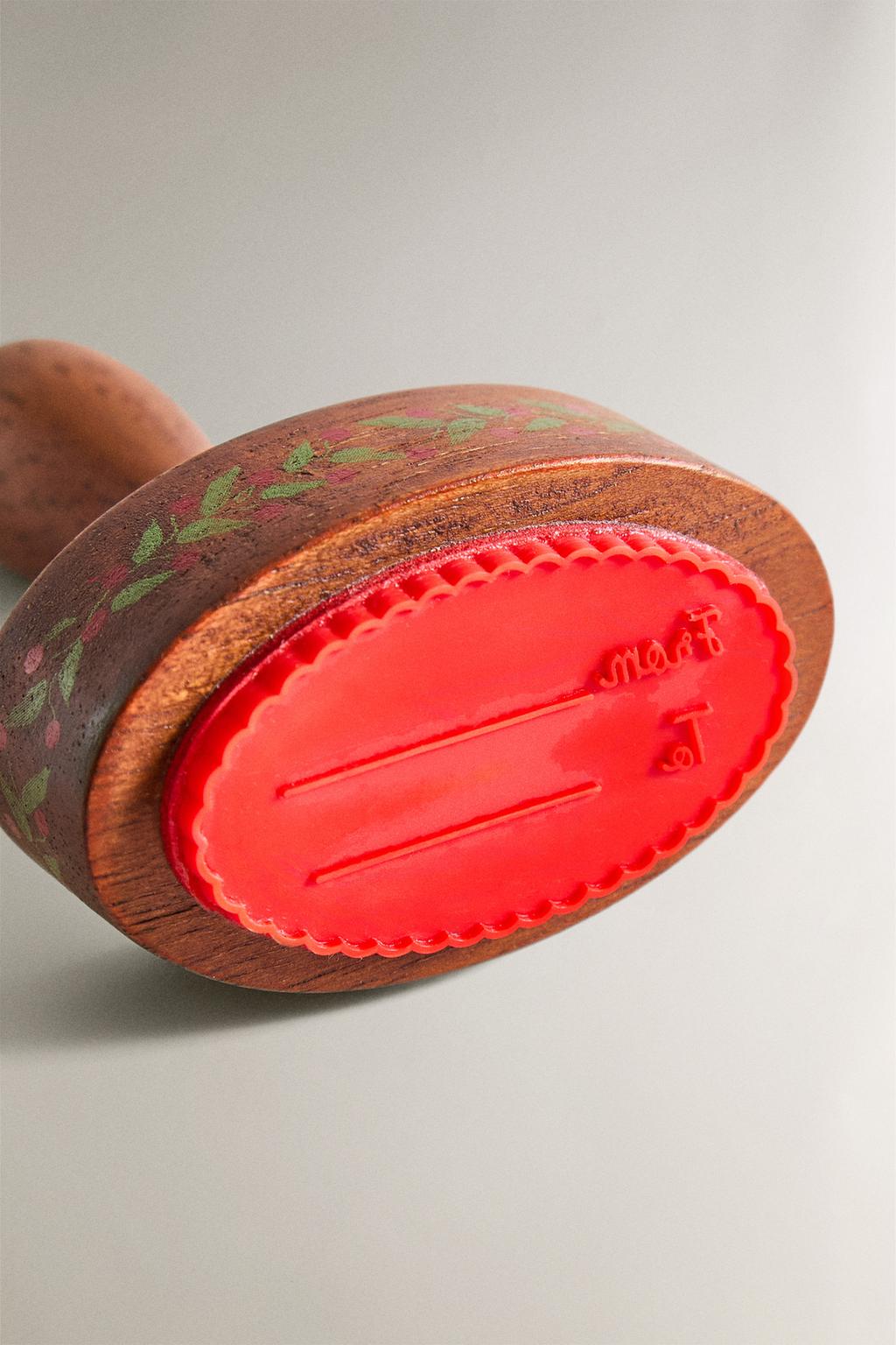 Набор рождественских печатей на ярлыках