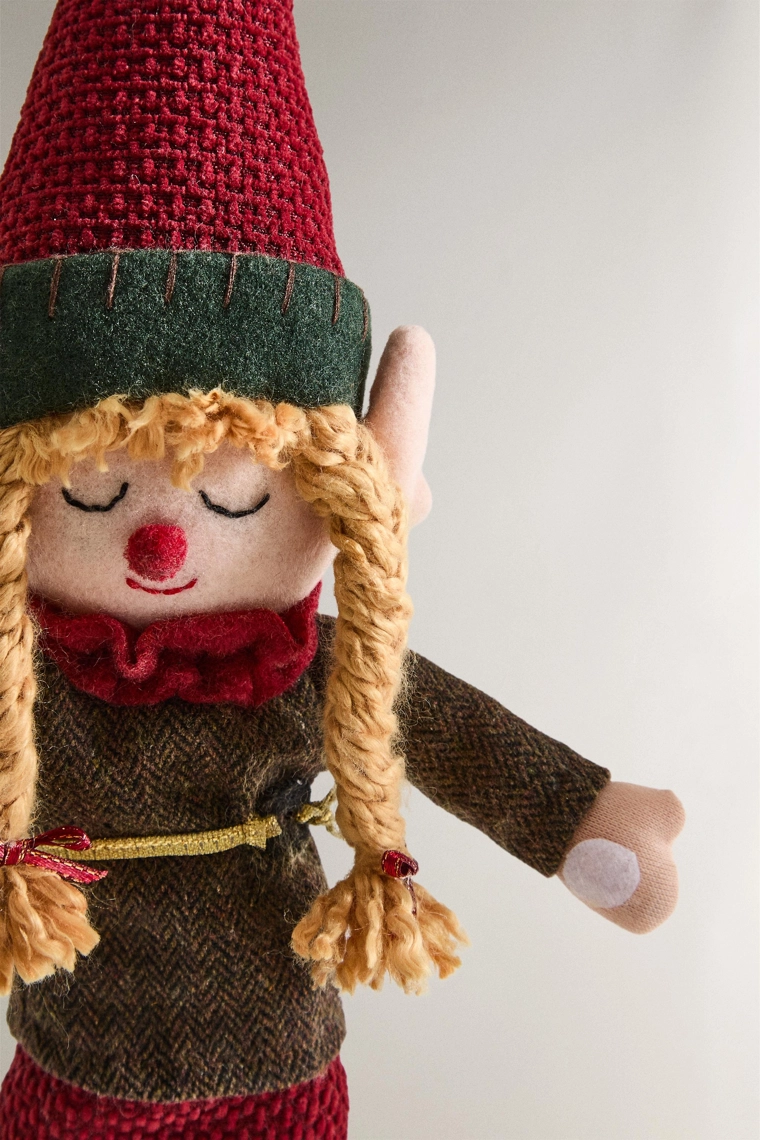 Детская шаловливая игрушка рождественского эльфа