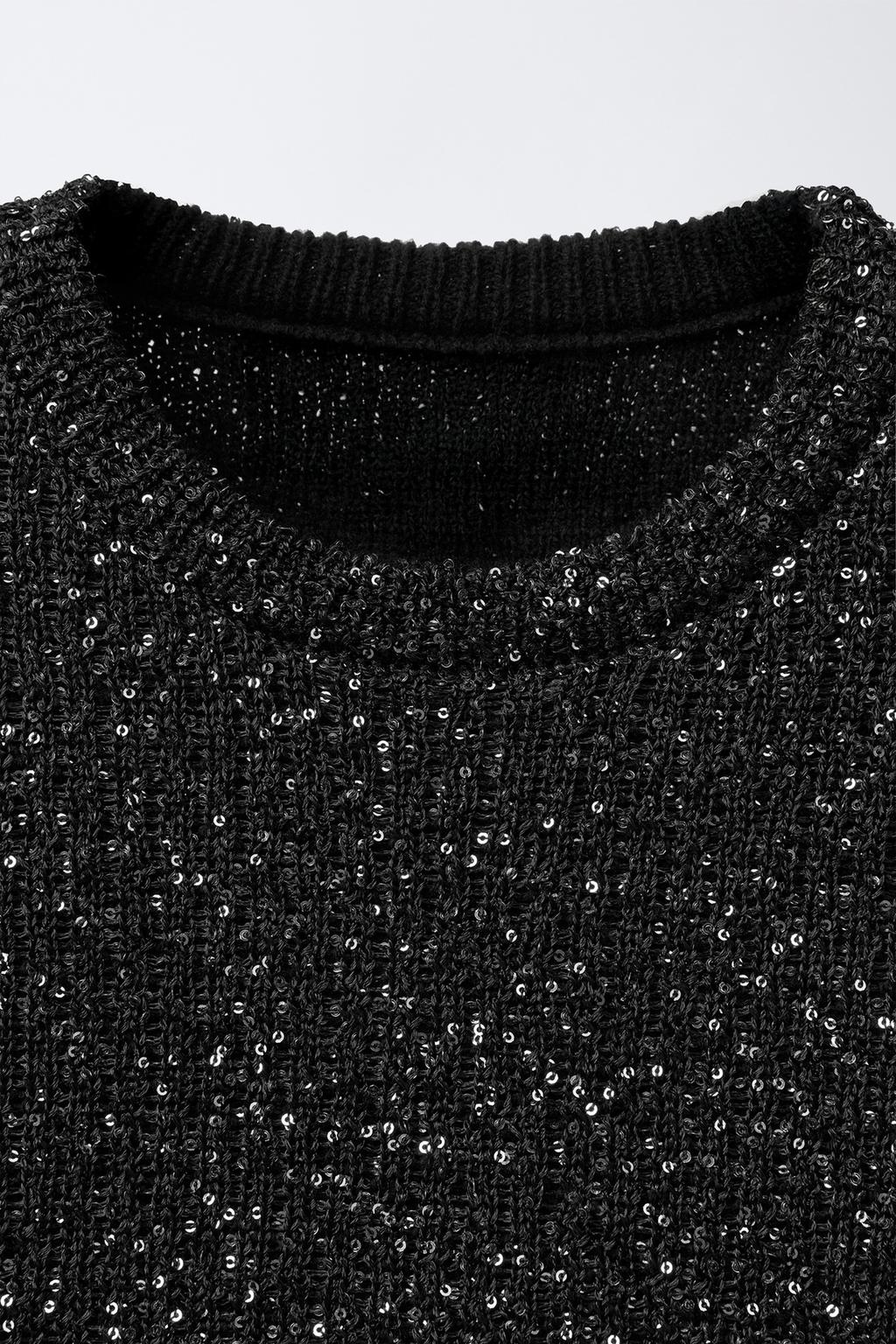 СВИТЕР С ПАЙЕТКАМИ