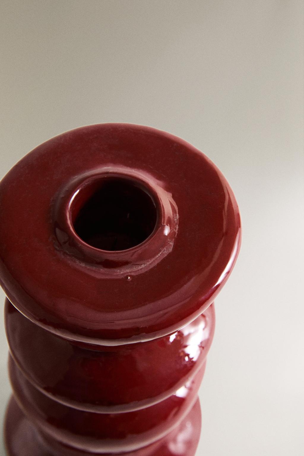 Подсвечник из терракоты