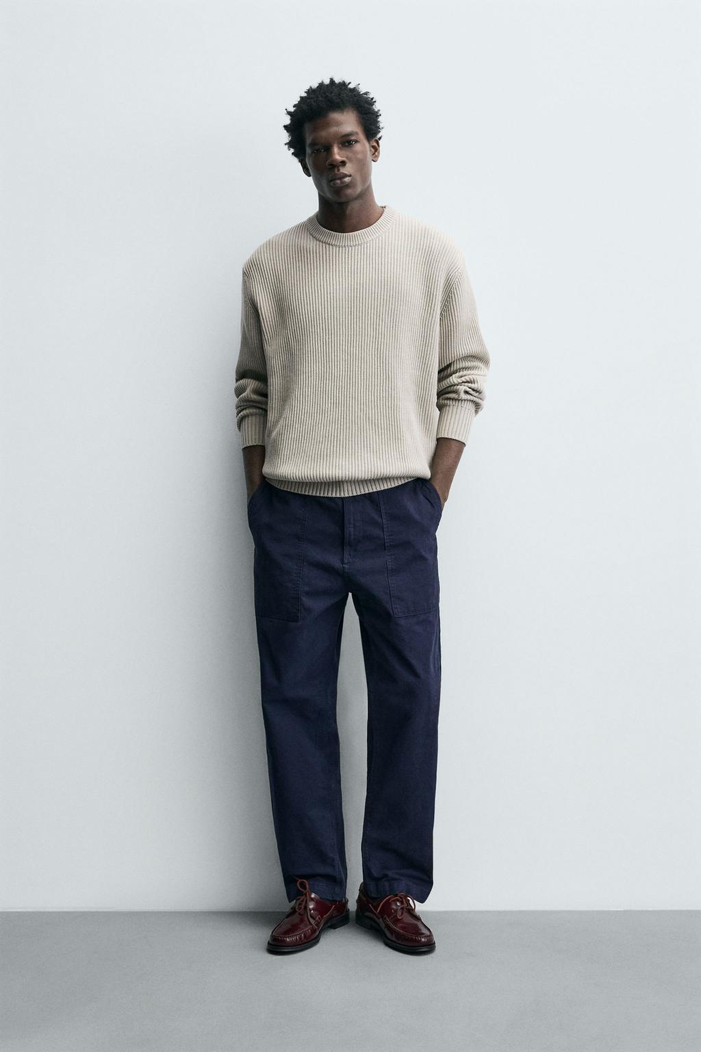 ЖЕМЧУЖНЫЙ ВЯЗАНЫЙ ДЖЕМПЕР