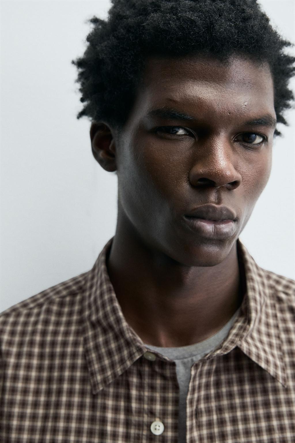 РУБАШКА RELAXED FIT В КЛЕТКУ