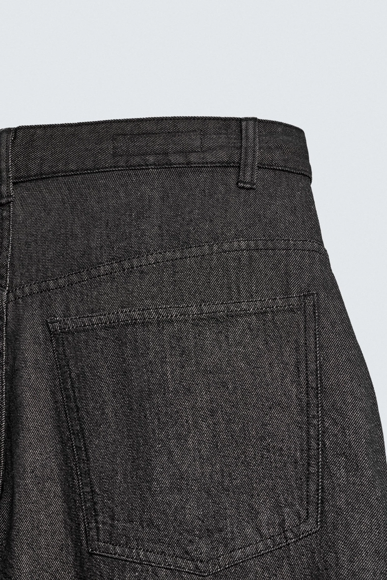 Джинсы плиссированные легкие