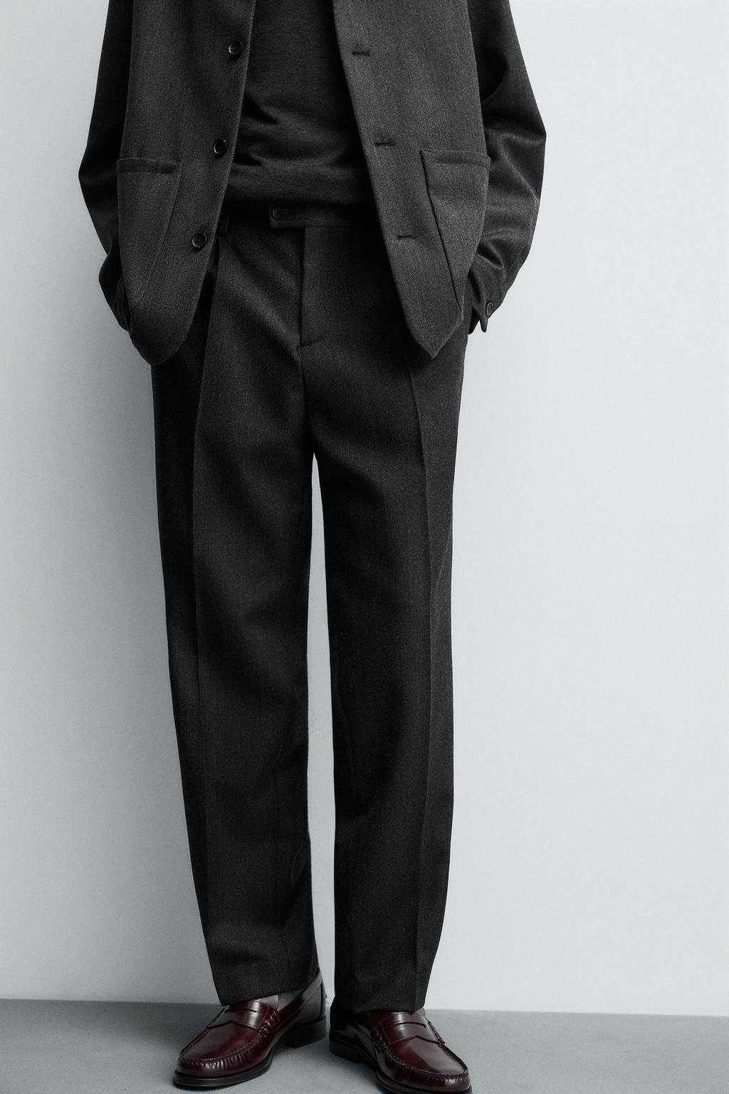 БРЮКИ ИЗ 100% ШЕРСТИ