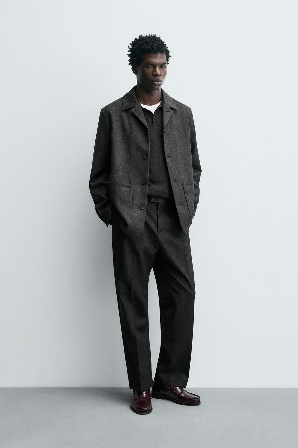 БРЮКИ ИЗ 100% ШЕРСТИ