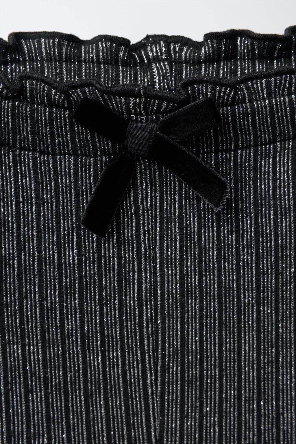 БРЮКИ FLARE С БЛЕСКОМ