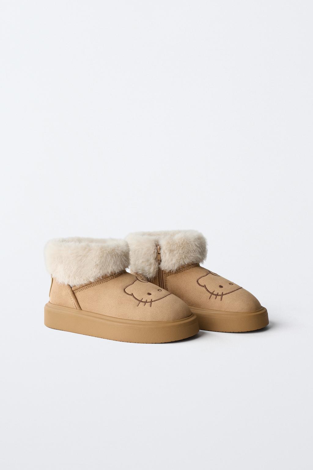 БОТИНКИ НА МЕХУ HELLO KITTY © SANRIO