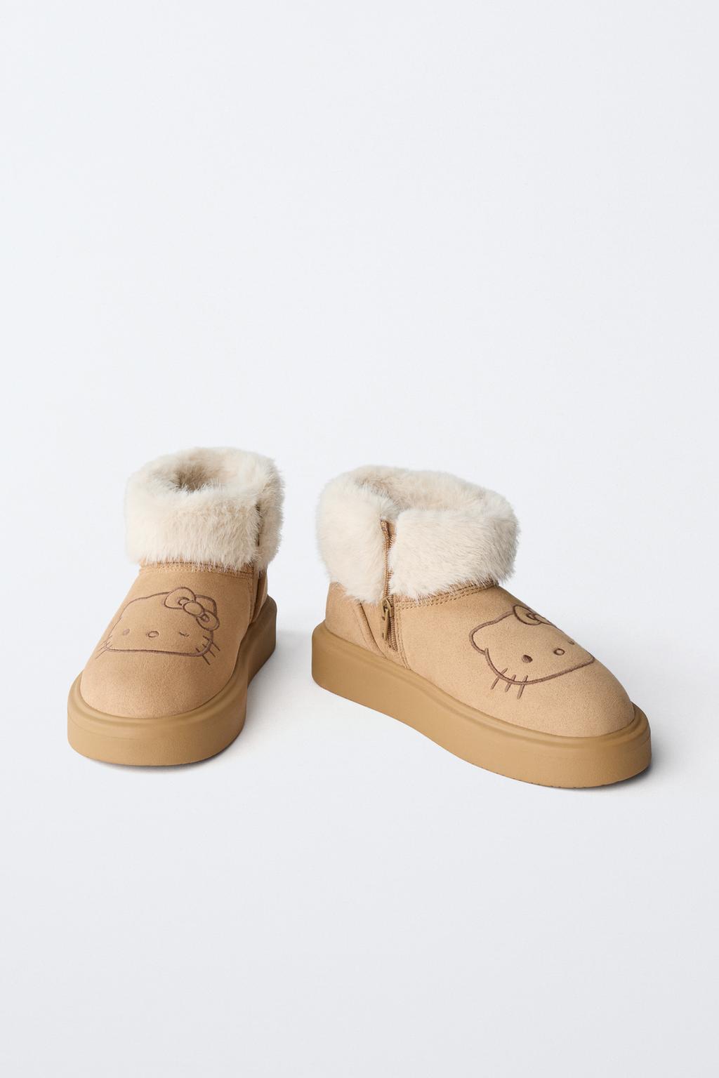 БОТИНКИ НА МЕХУ HELLO KITTY © SANRIO