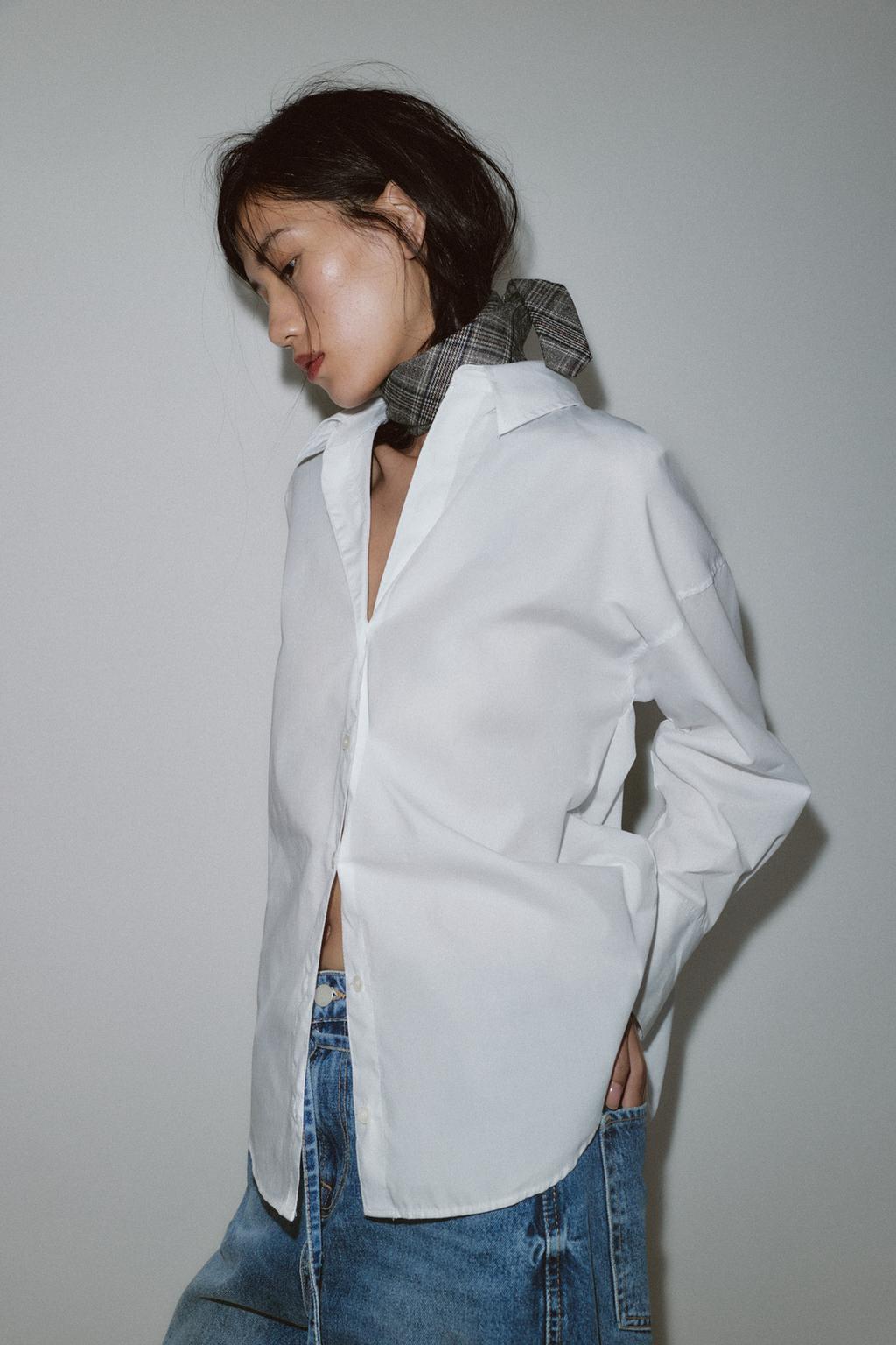 БАЗОВАЯ РУБАШКА ИЗ ПОПЛИНА