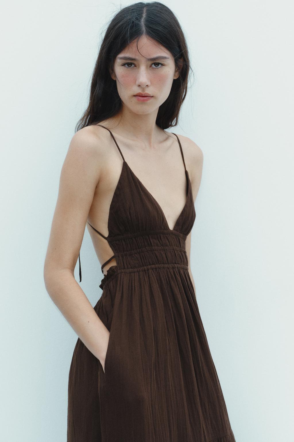 ПЛАТЬЕ МИДИ ИЗ МАРЛИ