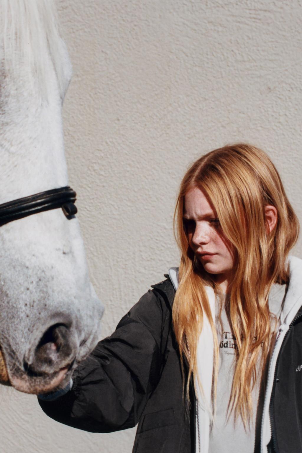 Ветрозащитная парка для верховой езды