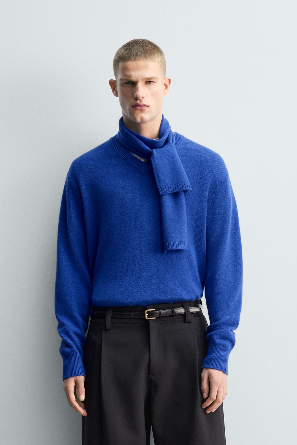 СВИТЕР ИЗ ШЕРСТИ И КАШЕМИРА С V-ОБРАЗНЫМ ВЫРЕЗОМ — LIMITED EDITION