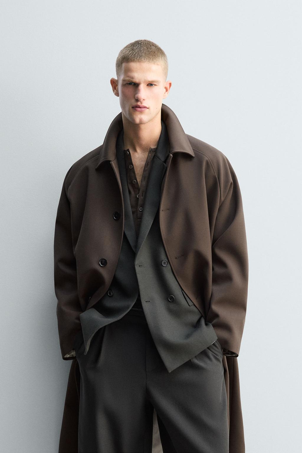 ДЛИННЫЙ ТРЕНЧ С ШЕРСТЬЮ - LIMITED EDITION