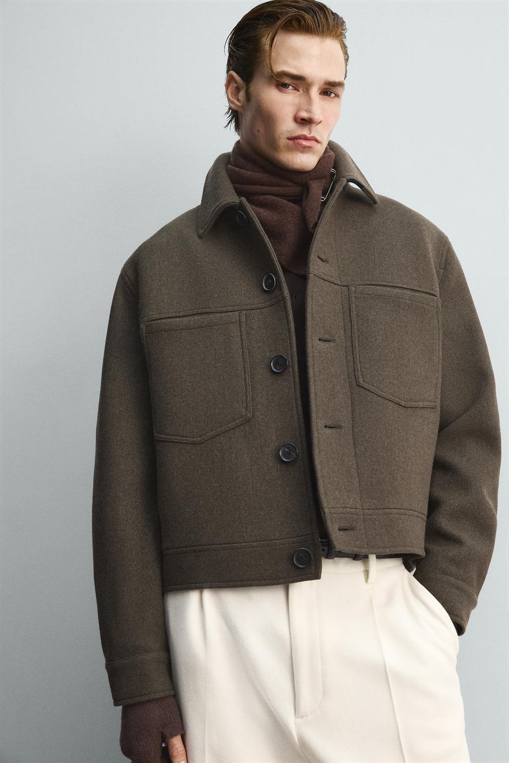 КУРТКА ИЗ СМЕСОВОЙ ШЕРСТИ. ЛИМИТИРОВАННАЯ СЕРИЯ