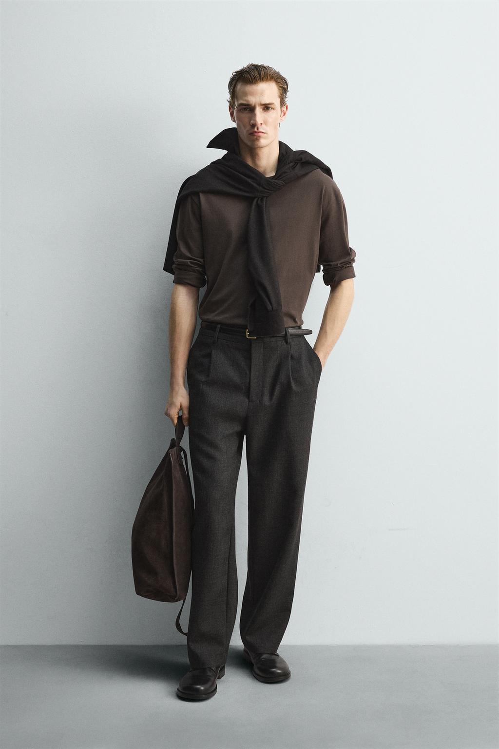 МЕРСЕРИЗОВАННАЯ ФУТБОЛКА С ДЛИННЫМИ РУКАВАМИ — LIMITED EDITION