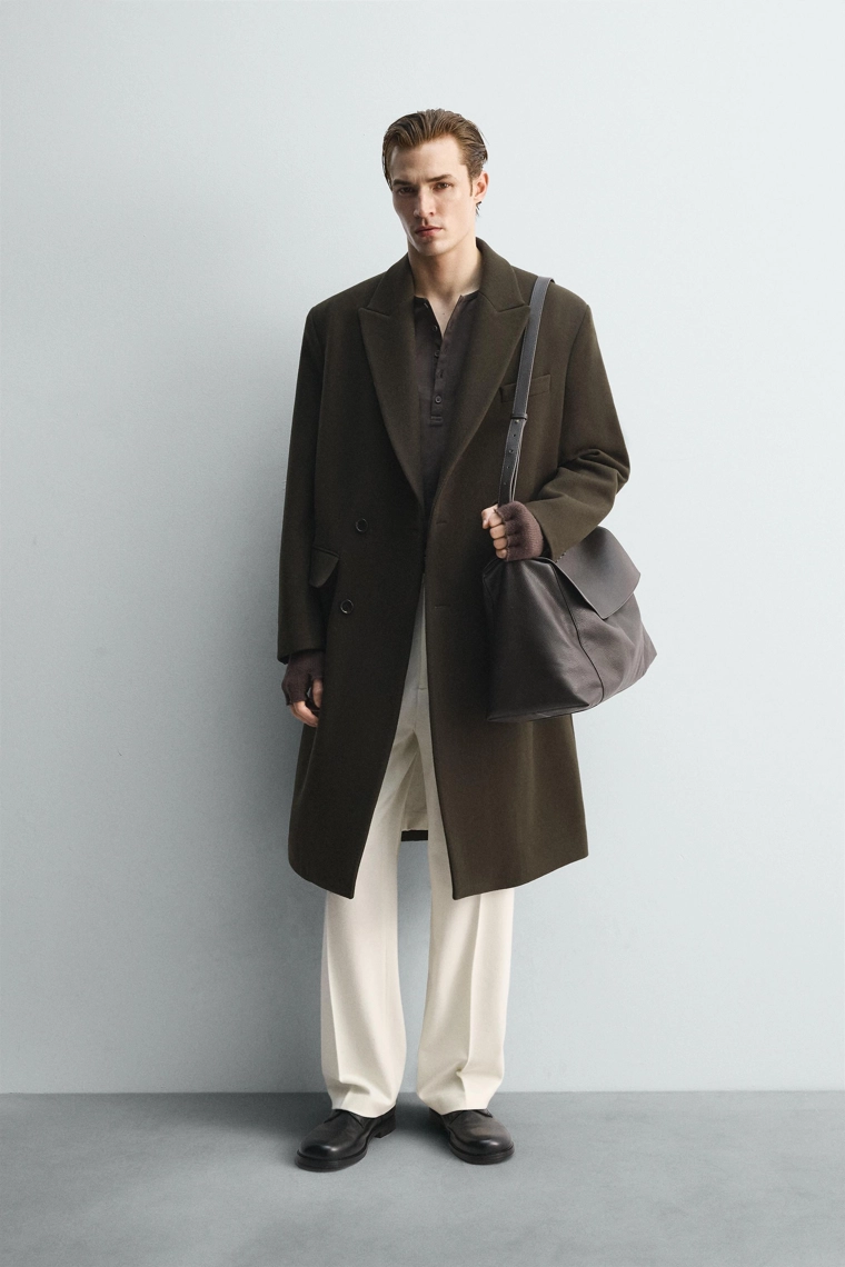 Пальто в клетку из шерсти и кашемира ограниченной коллекции