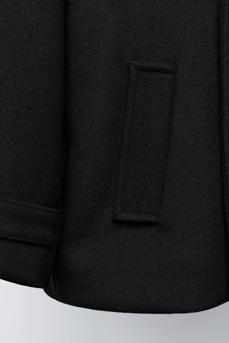 ПАЛЬТО ИЗ ШЕРСТЯНОЙ ТКАНИ