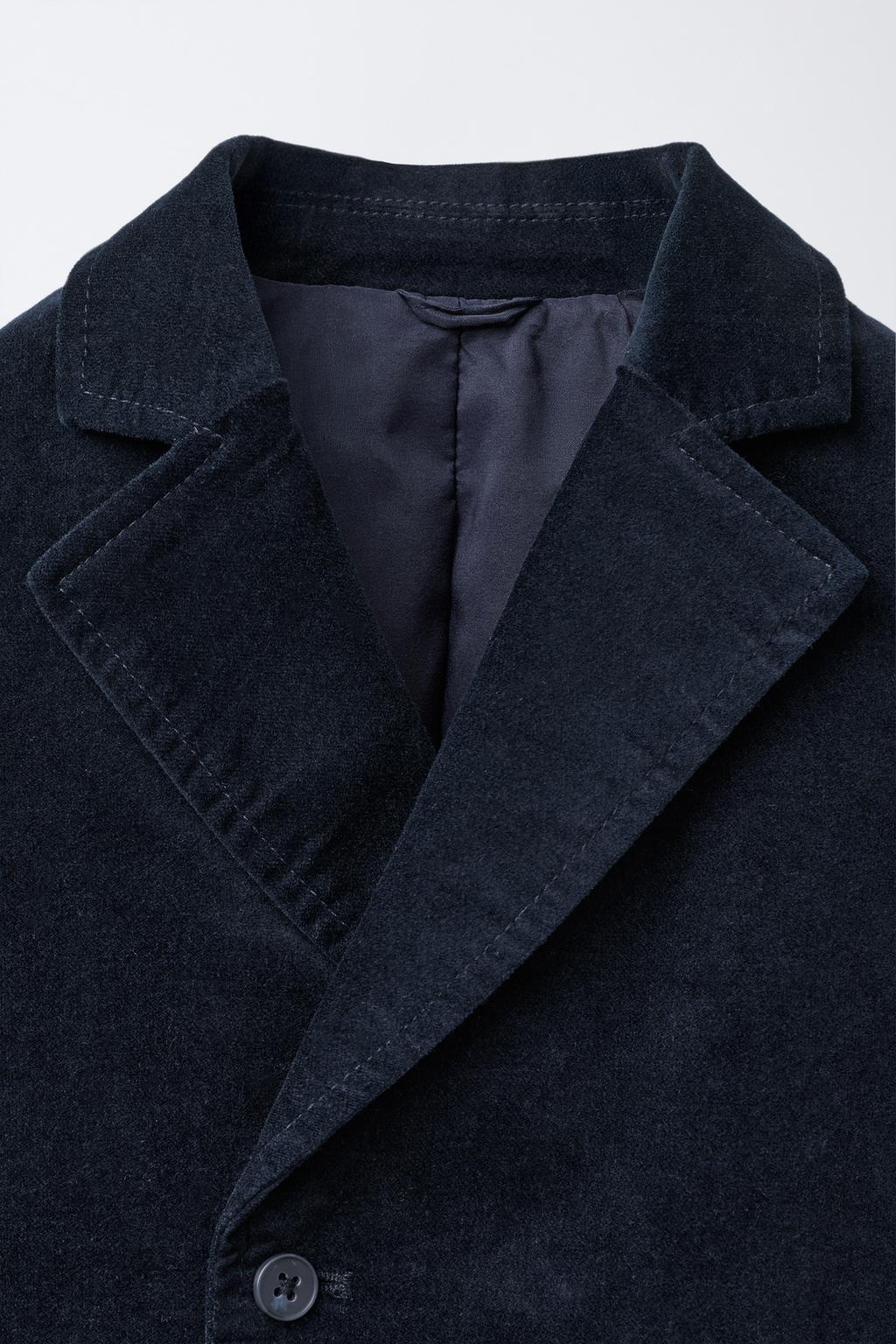 БЛЕЙЗЕР КОСТЮМНЫЙ БАРХАТНЫЙ