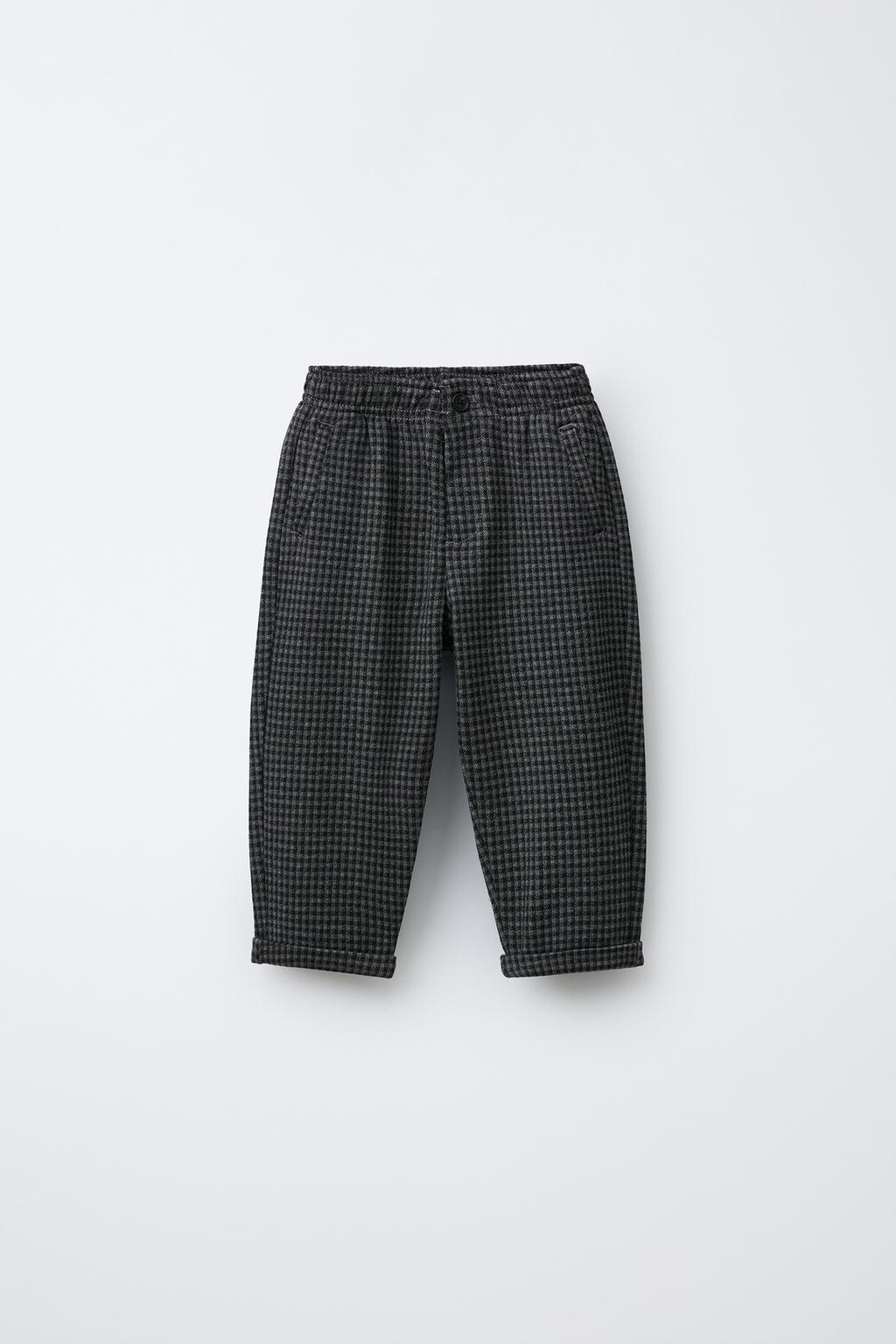 КОСТЮМНЫЕ БРЮКИ В КЛЕТКУ