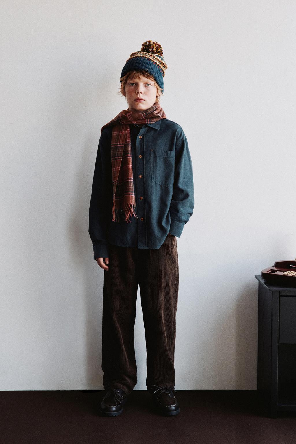 ФЛАНЕЛЕВАЯ РУБАШКА С КАРМАНОМ