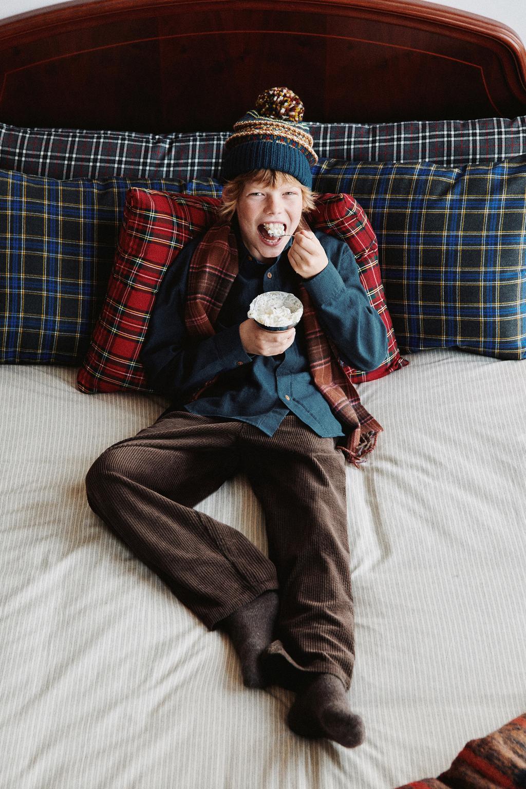 ФЛАНЕЛЕВАЯ РУБАШКА С КАРМАНОМ