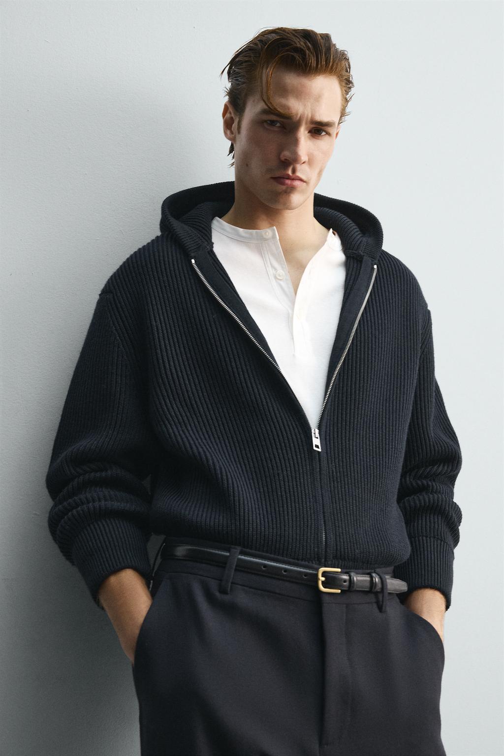 УКОРОЧЕННЫЙ КАРДИГАН С КАПЮШОНОМ — LIMITED EDITION