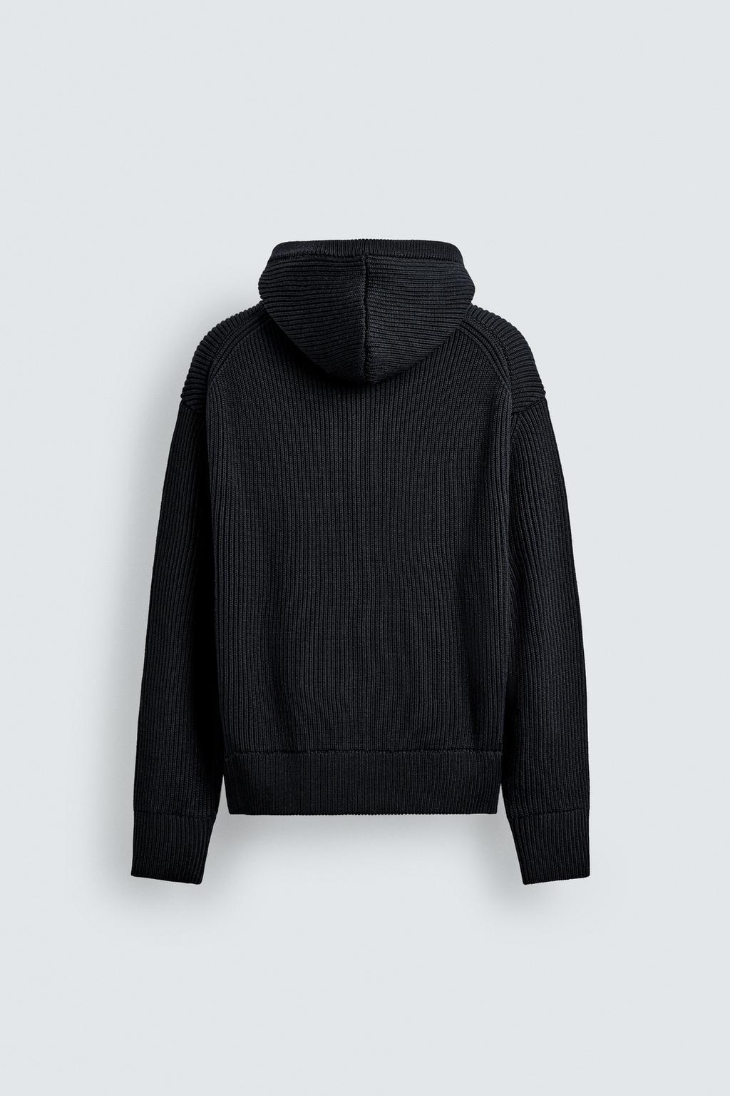 УКОРОЧЕННЫЙ КАРДИГАН С КАПЮШОНОМ — LIMITED EDITION