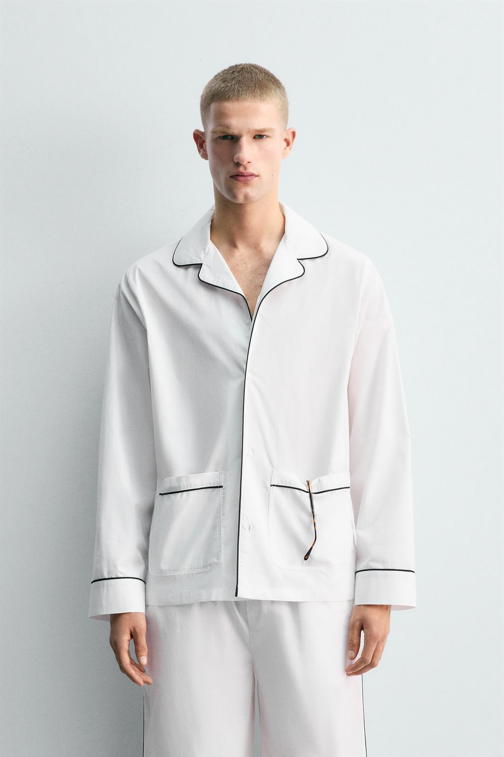 ПИЖАМНЫЙ КОМПЛЕКТ С КОНТРАСТНОЙ ОТДЕЛКОЙ, ОГРАНИЧЕННАЯ СЕРИЯ