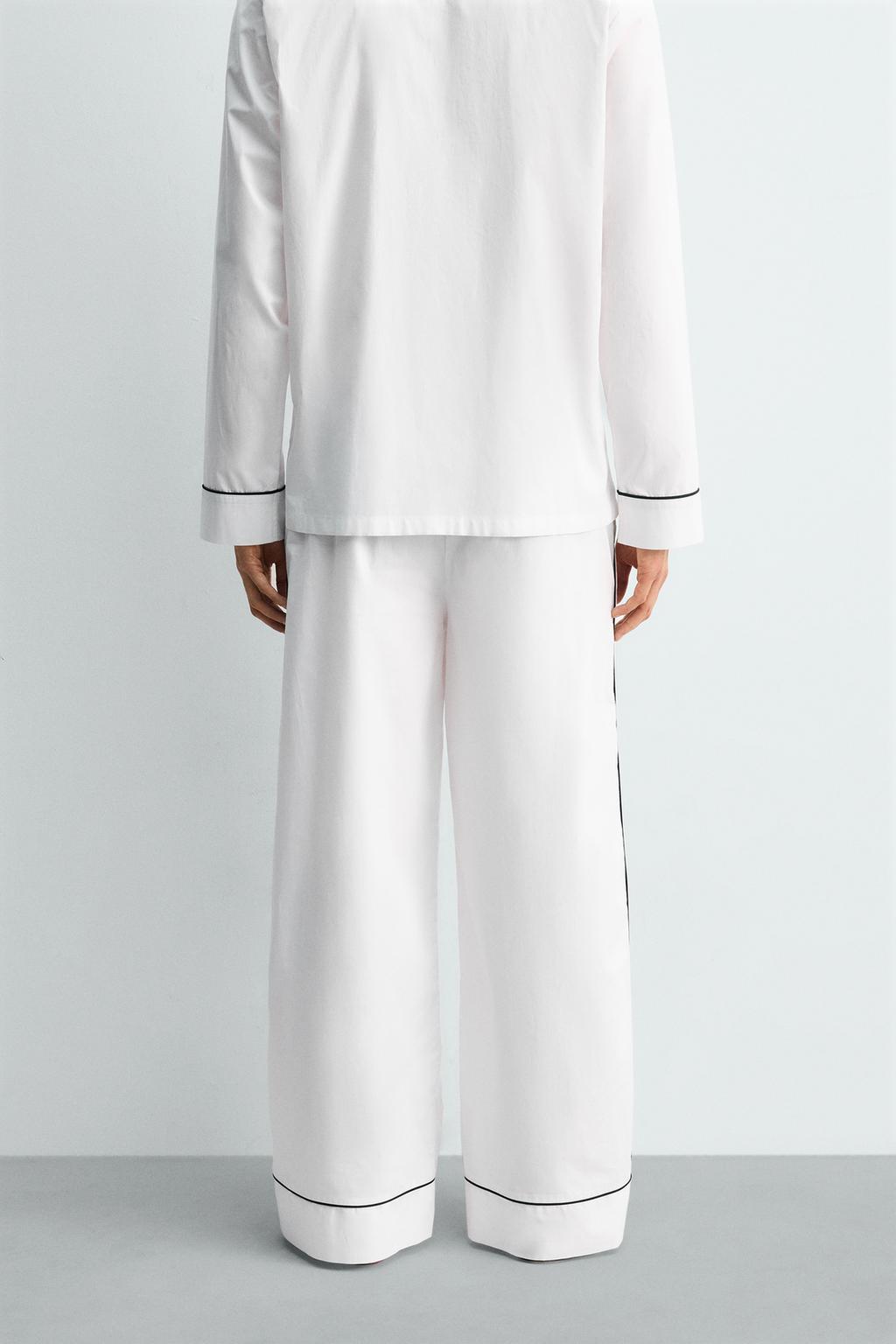 ПИЖАМНЫЙ КОМПЛЕКТ С КОНТРАСТНОЙ ОТДЕЛКОЙ, ОГРАНИЧЕННАЯ СЕРИЯ