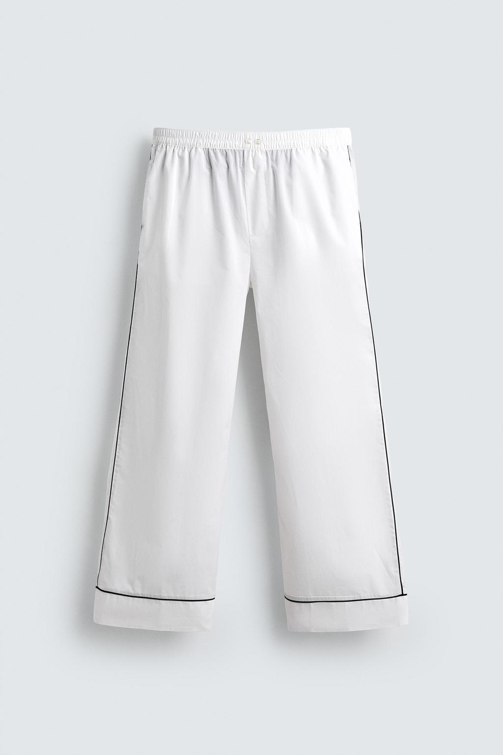 ПИЖАМНЫЙ КОМПЛЕКТ С КОНТРАСТНОЙ ОТДЕЛКОЙ, ОГРАНИЧЕННАЯ СЕРИЯ