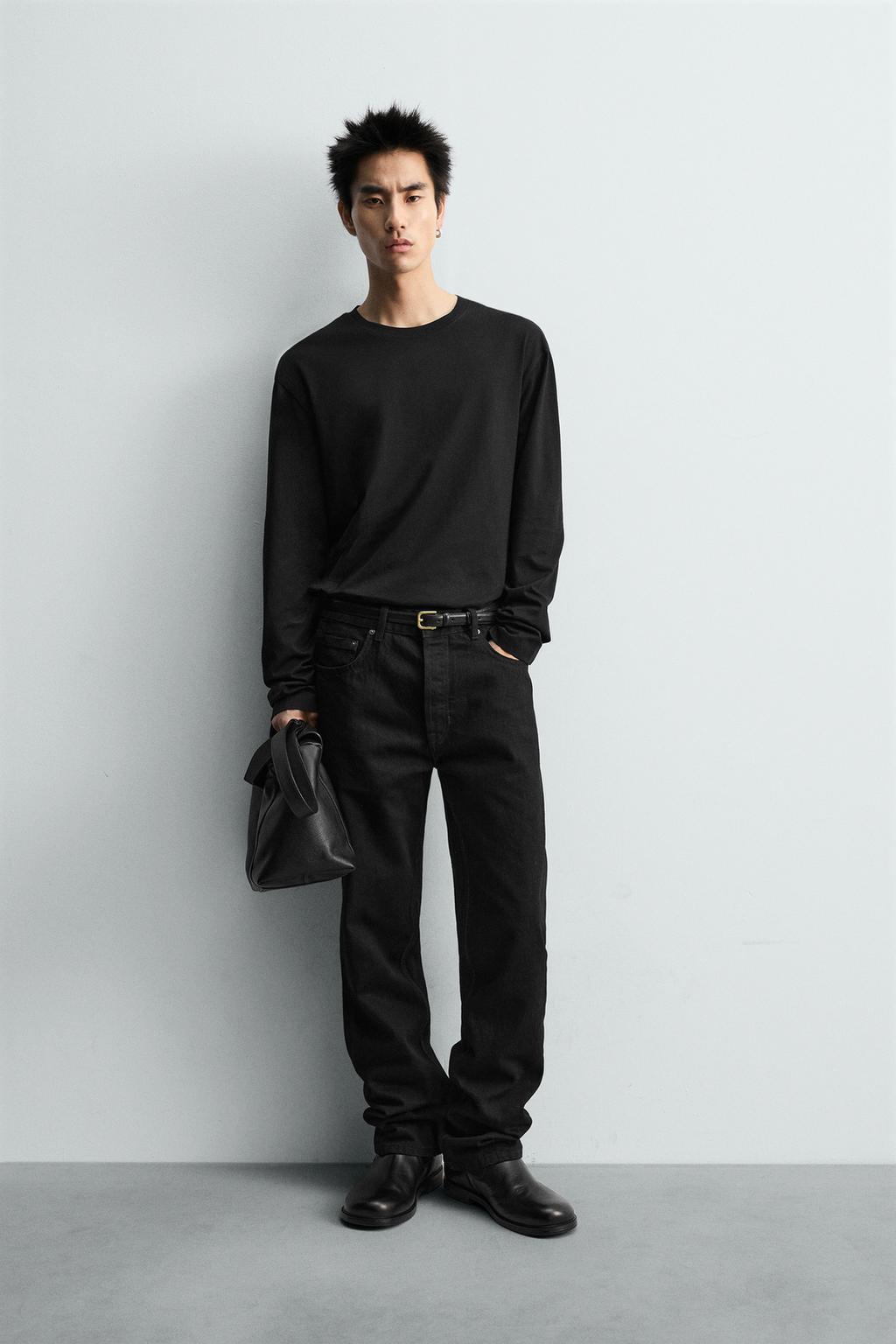 МЕРСЕРИЗОВАННАЯ ФУТБОЛКА С ДЛИННЫМИ РУКАВАМИ — LIMITED EDITION