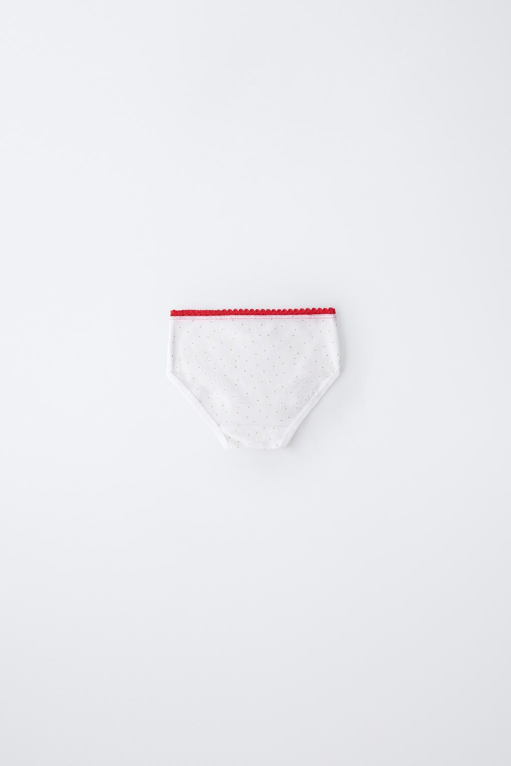 1-6 ЛЕТ/ НАБОР ИЗ ТРЕХ ТРУСОВ С ПРИНТОМ ДЕРЕВА И ПЕЧЕНЬЯ