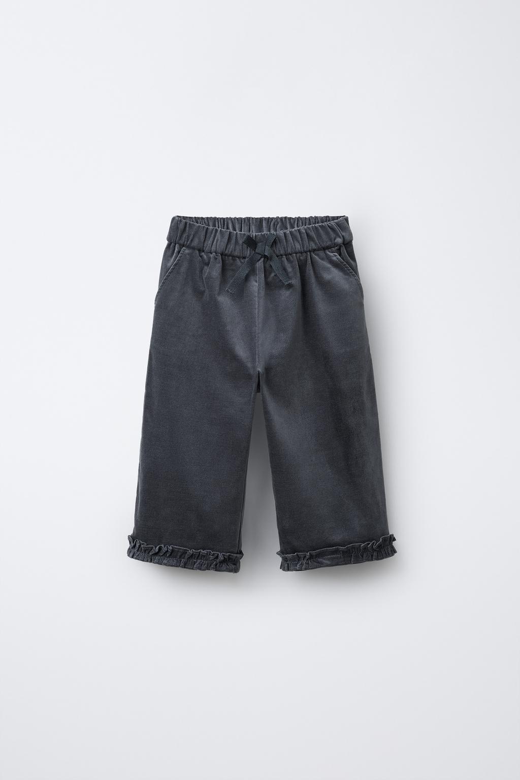 БАРХАТНЫЕ БРЮКИ-КЮЛОТЫ