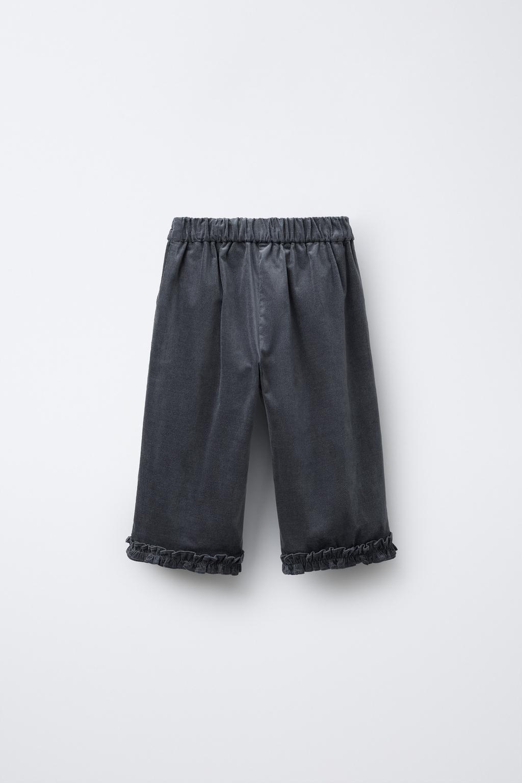 БАРХАТНЫЕ БРЮКИ-КЮЛОТЫ