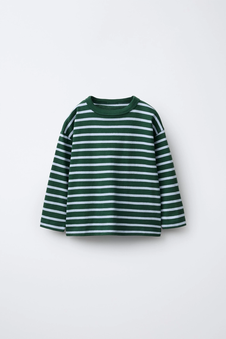 НАБОР ИЗ ДВУХ ФУТБОЛОК: ОДНОТОННАЯ И В ПОЛОСКУ