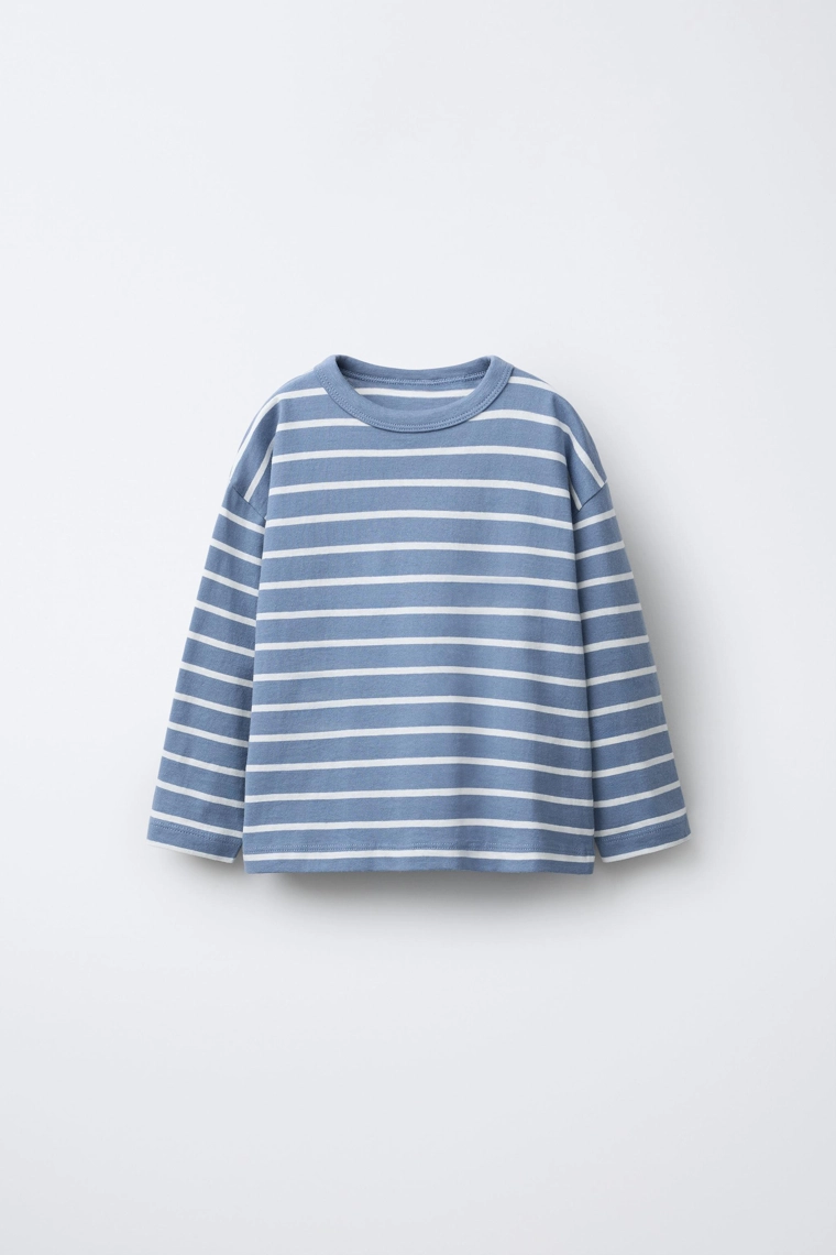 НАБОР ИЗ ДВУХ ФУТБОЛОК: ОДНОТОННАЯ И В ПОЛОСКУ