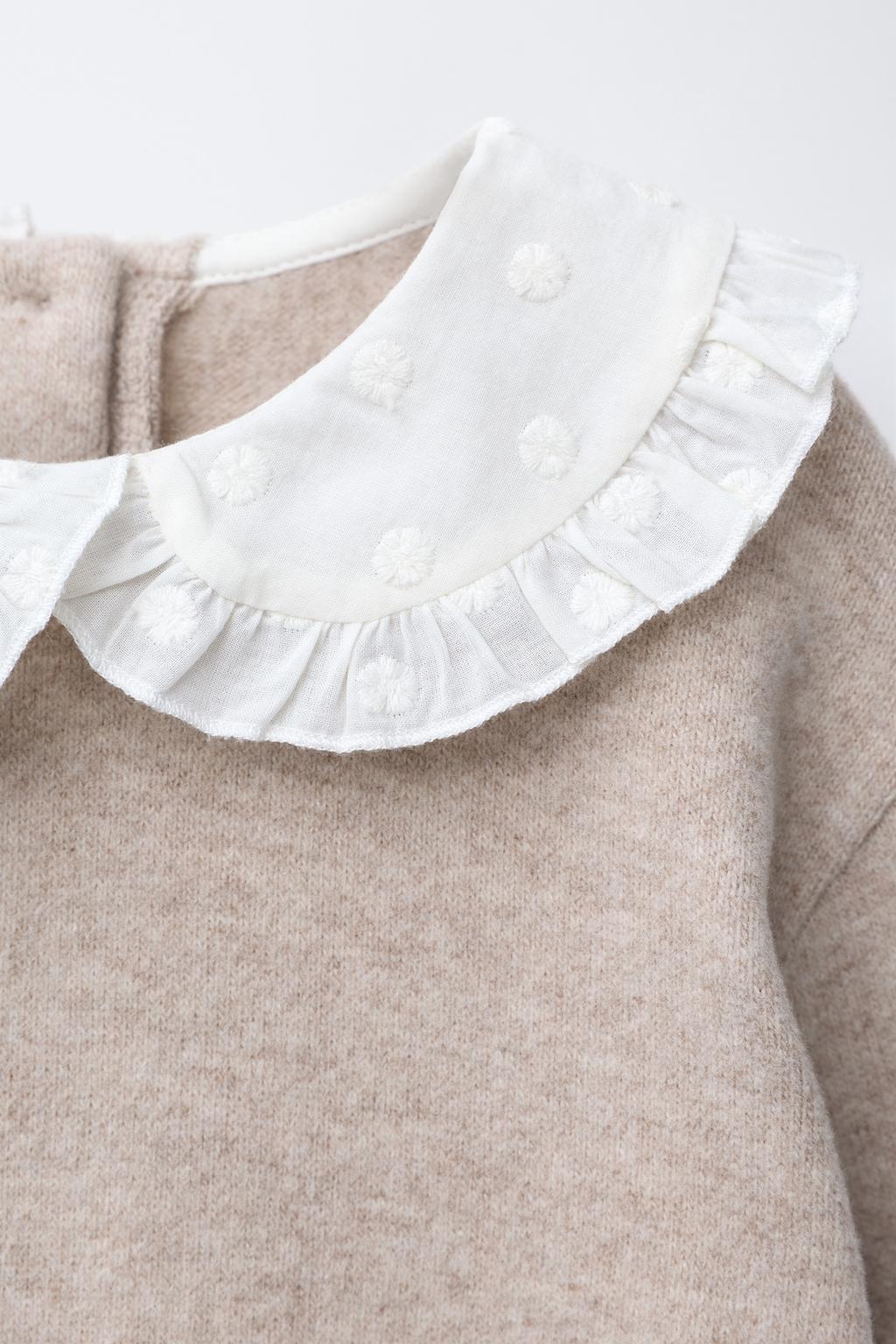 ФУТБОЛКА SOFT TOUCH С ВЫШИТЫМ ОТЛОЖНЫМ ВОРОТНИКОМ