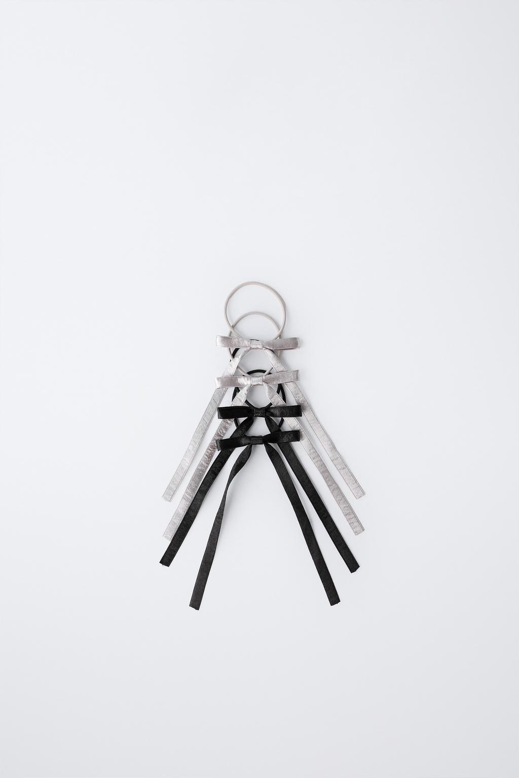 НАБОР ИЗ 4 РЕЗИНОК ДЛЯ ВОЛОС «БАНТЫ»