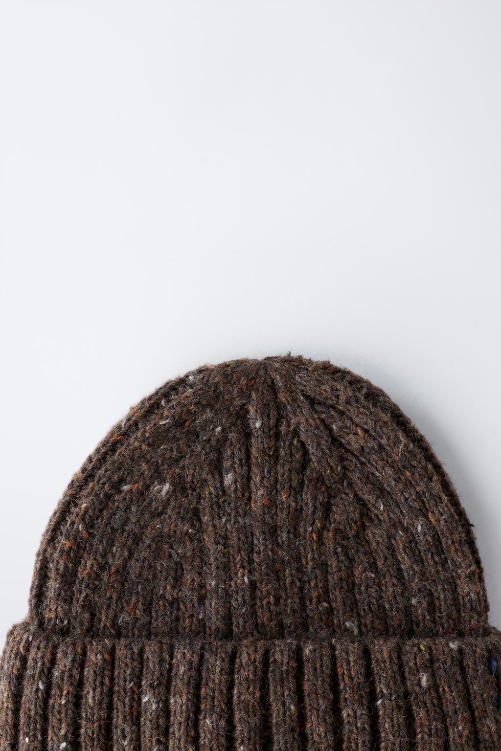 3–14 ЛЕТ / ШАПКА БИНИ С ОТДЕЛКОЙ ИЗ ШЕРСТИ