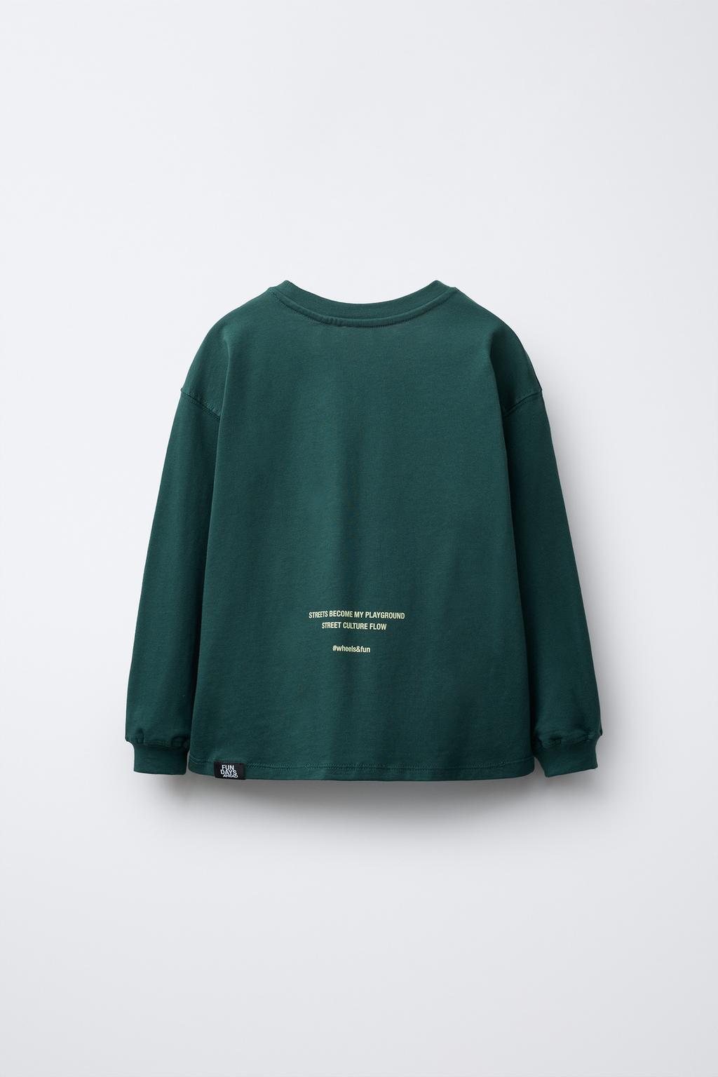 ФУТБОЛКА С ТЕКСТОВЫМ ПРИНТОМ