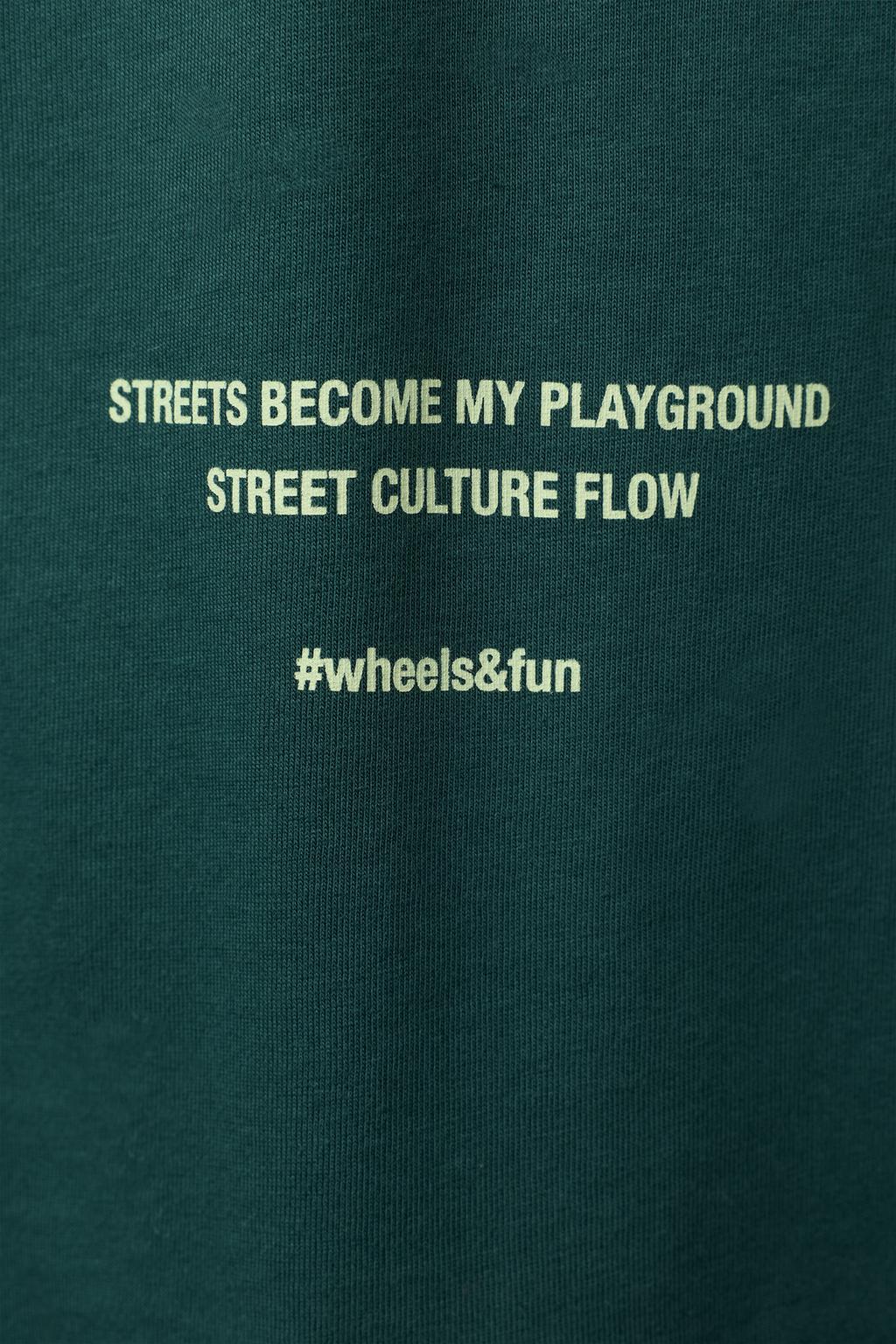 ФУТБОЛКА С ТЕКСТОВЫМ ПРИНТОМ