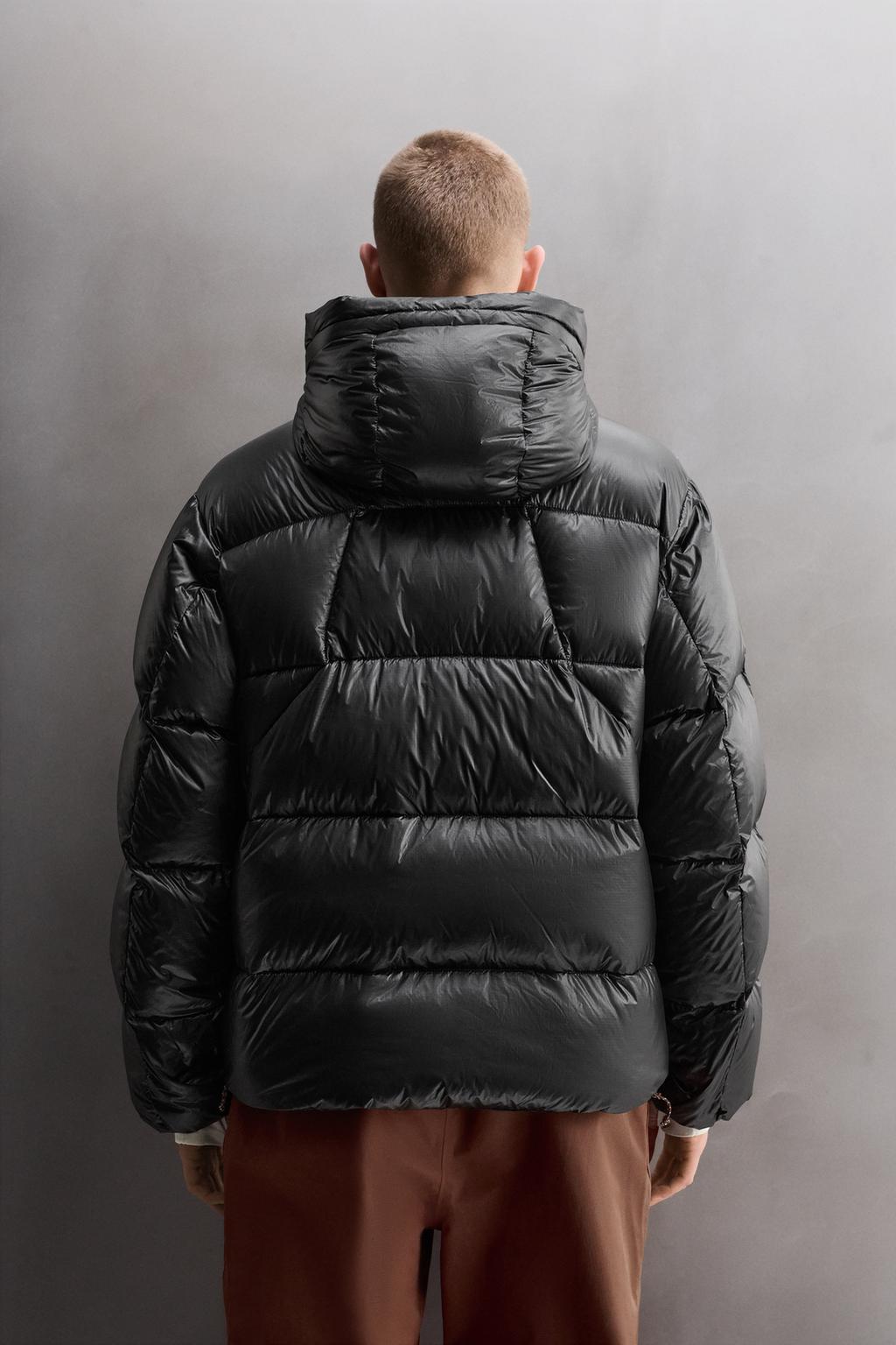 СТЕГАНАЯ КУРТКА С НАПОЛНИТЕЛЕМ ИЗ 100% ПЕРА